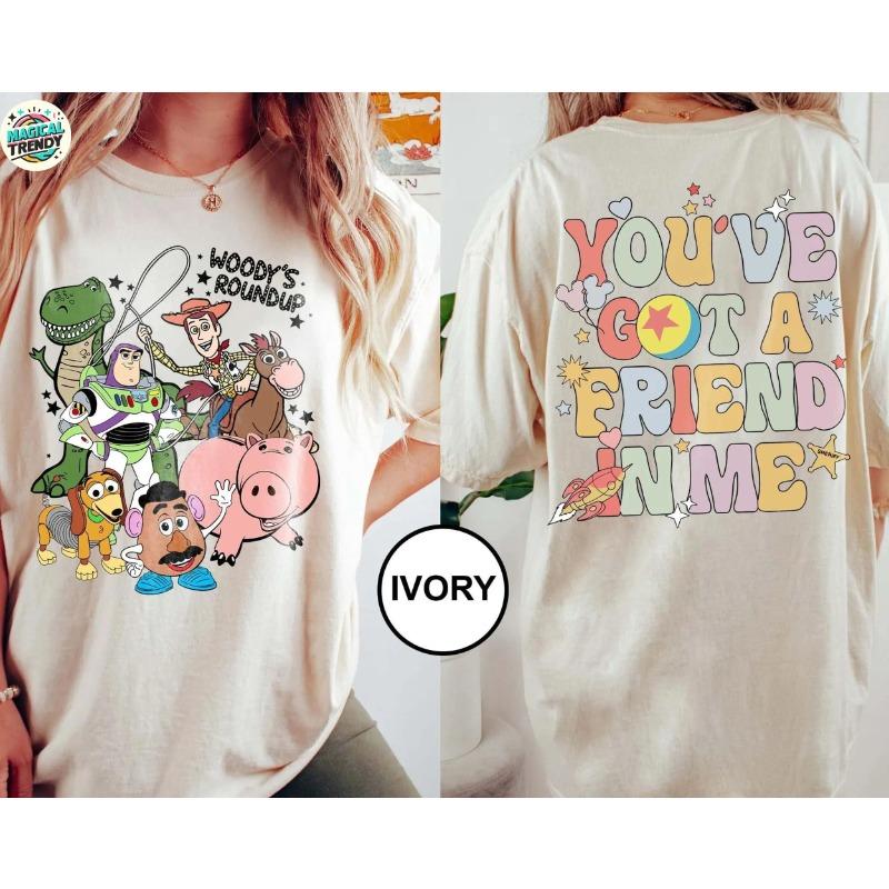 Women Toy Story Comfort Colors 2 Sided Shirt Jessie and Buzz Shirt Toy Story Land Shirt world Family Trip Shirts S
Women Toy Story Comfort Colors 2 Sided Shirt Jessie and Buzz Shirt Toy Story Land Shirt world Family Trip Shirts S