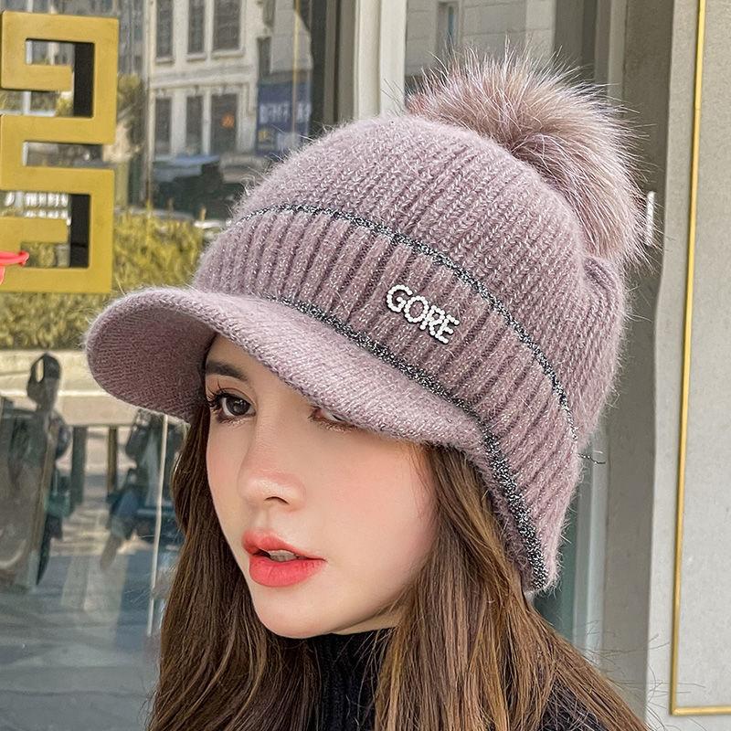 Шляпа Женская Осенне-зимняя Плюшевая Теплая Шерстяная Шляпа Милый Помпон Утиный Козырек Вязаная Шапка Защита Ушей only hat
Шляпа Женская Осенне-зимняя Плюшевая Теплая Шерстяная Шляпа Милый Помпон Утиный Козырек Вязаная Шапка Защита Ушей only hat