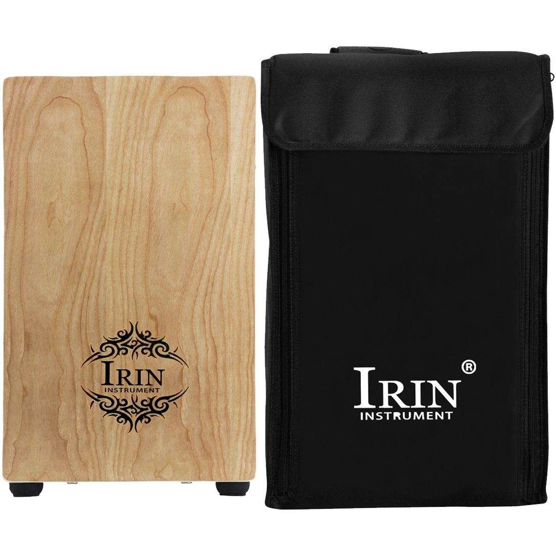 IRIN Beginner Cajon Box Drum with Bag - Travel Hand & Sitting Percussion Instrument.
IRIN Beginner Cajon Box Drum with Bag - Travel Hand & Sitting Percussion Instrument.