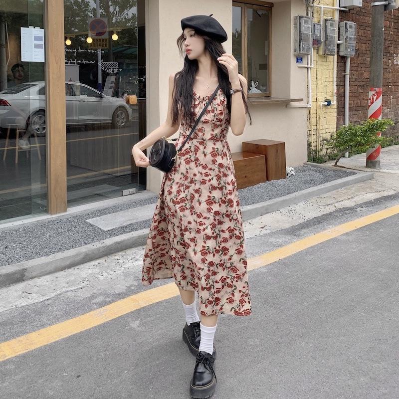 Women s Sweet Floral Maxi Dress & Knit Cardigan Set - Early Spring Corduroy Skirt One Size 75-115 kg
Women s Sweet Floral Maxi Dress & Knit Cardigan Set - Early Spring Corduroy Skirt One Size 75-115 kg