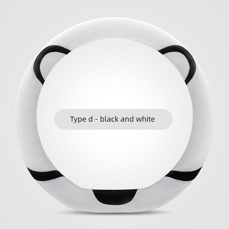 Manufacturers Can Customize New Car Steering Wheel Covers, Cartoon Short Plush Steering Wheel Covers, and a Variety of Styles to Choose from 030-Black and White-D Shape
Manufacturers Can Customize New Car Steering Wheel Covers, Cartoon Short Plush Steering Wheel Covers, and a Variety of Styles to Choose from 030-Black and White-D Shape
