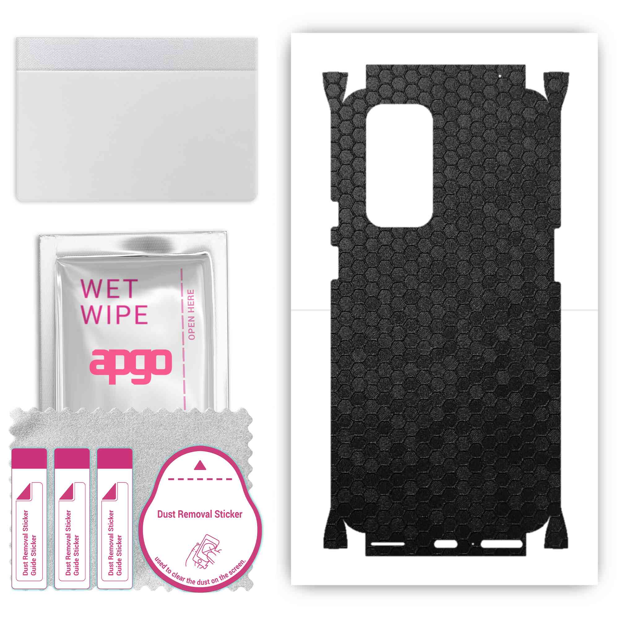 Apgo Protective Skin Sticker для тильної та бокової сторони, сумісної з OnePlus 9 Pro, Full Wrap Film, Foil, Vinyl - Pattern Black Honeycomb
Apgo Protective Skin Sticker для тильної та бокової сторони, сумісної з OnePlus 9 Pro, Full Wrap Film, Foil, Vinyl - Pattern Black Honeycomb