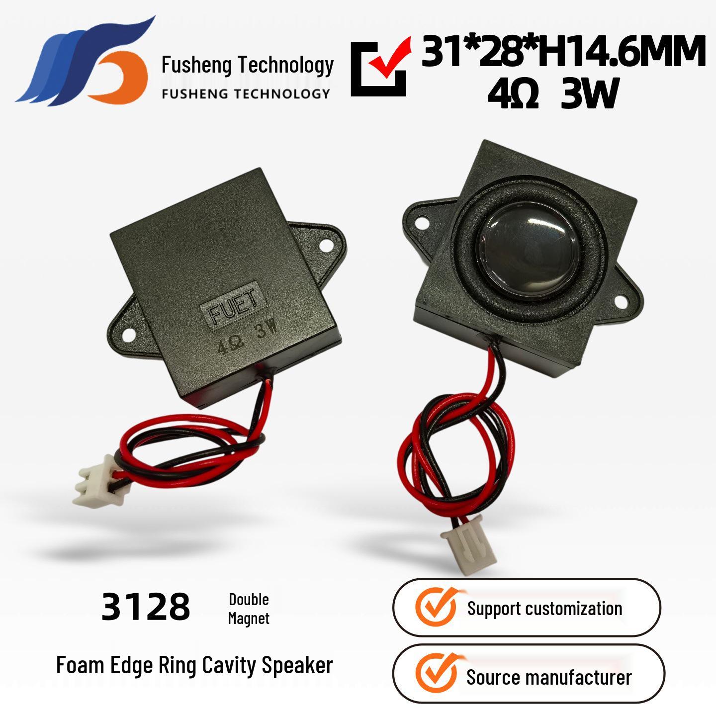 3128 Interactive Black Robot Speaker, 4 Ohm, 3W, Double Magnet Multimedia with Bright Cap
3128 Interactive Black Robot Speaker, 4 Ohm, 3W, Double Magnet Multimedia with Bright Cap