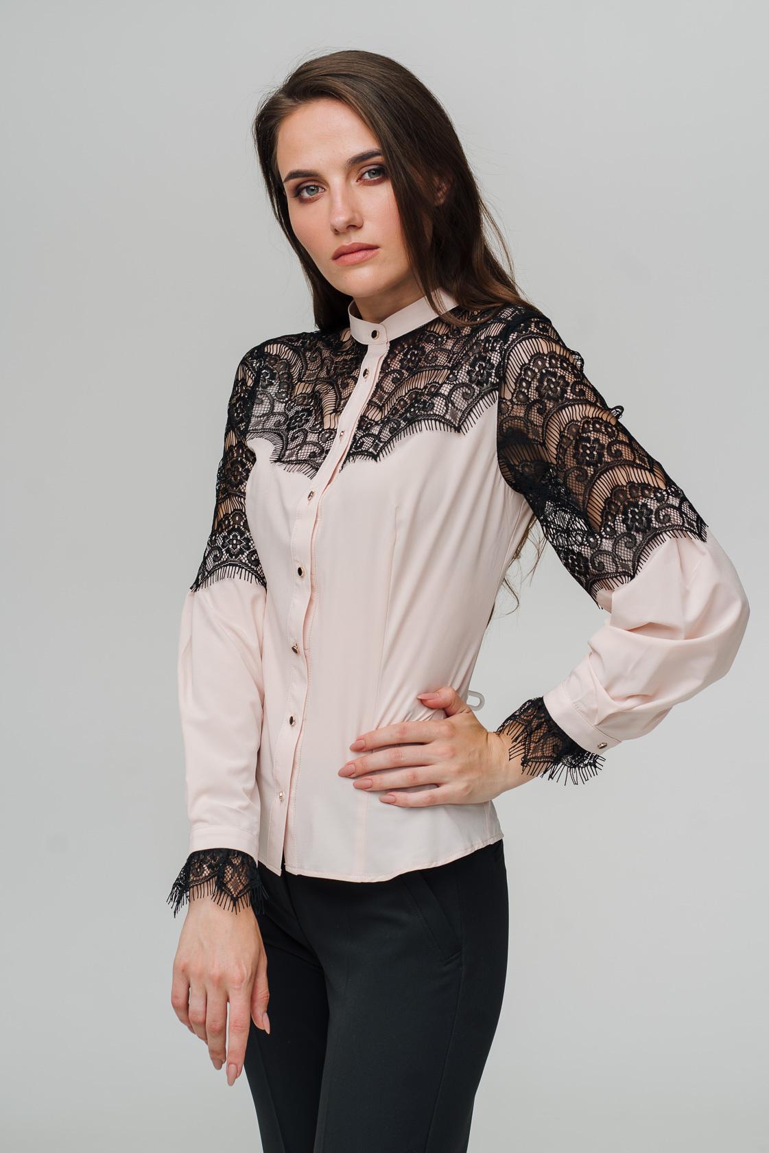 Приталена блуза з мереживом на грудях та рукавах різні кольори. 38 рожевий
Приталена блуза з мереживом на грудях та рукавах різні кольори. 38 рожевий