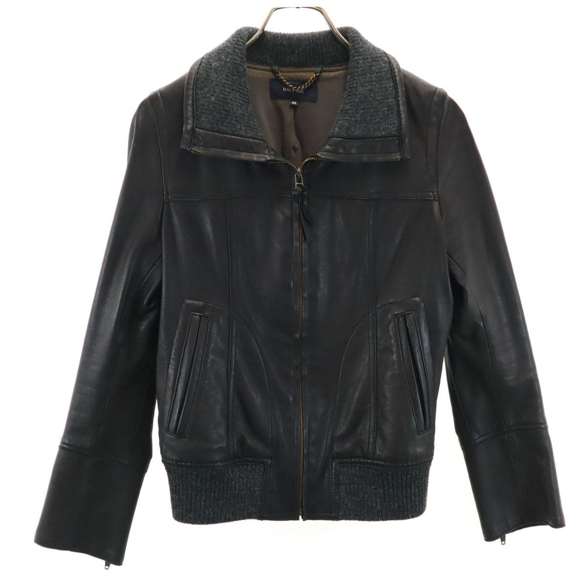 MACPHEE Sheep leather leather jacket 38 black Women Used
MACPHEE Sheep leather leather jacket 38 black Women Used