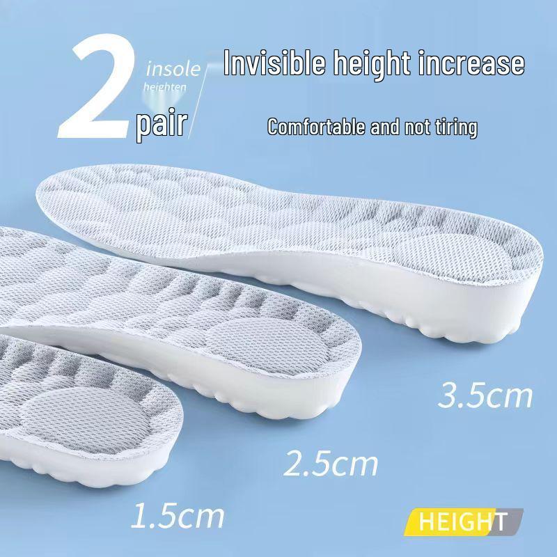 Hidden Height-Boosting Insoles for Hiking Shoes - Non-Slip, Sweat-Absorbing, Odor-Eliminating, Shock-Absorbing for Men & Women. 43-44
Hidden Height-Boosting Insoles for Hiking Shoes - Non-Slip, Sweat-Absorbing, Odor-Eliminating, Shock-Absorbing for Men & Women. 43-44