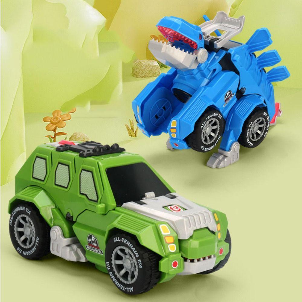 Plastic Automatic Transform Robot Model Light Electric Transformer Dinosaur Car Desktop Ornament зелений
Plastic Automatic Transform Robot Model Light Electric Transformer Dinosaur Car Desktop Ornament зелений
