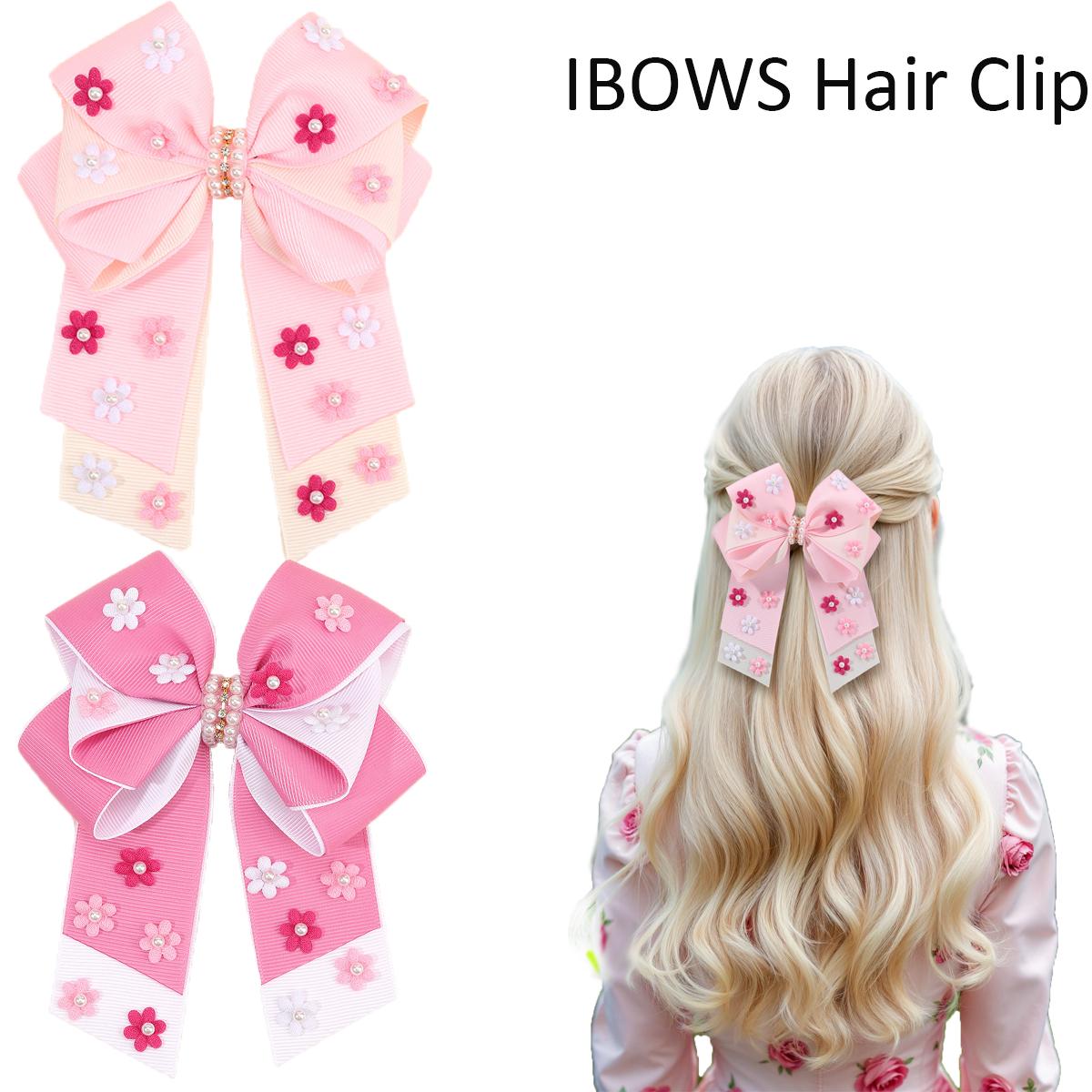 New Flower Bow Hair Clip Sweet Pearls Floral Pink Hairpin Ribbon Barrette For Girls Women French Headwear Headdress Accessories
New Flower Bow Hair Clip Sweet Pearls Floral Pink Hairpin Ribbon Barrette For Girls Women French Headwear Headdress Accessories