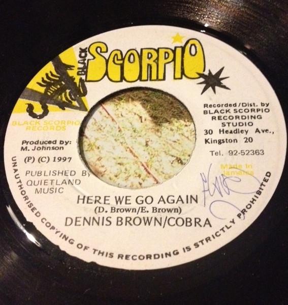 7-дюймовая пластинка DENNIS BROWN / MAD COBRA / JAZZWAD - Here We Go Again / Jah Light NONE Black Scorpio 1997 Ямайка Регги, Ска и Даб Б/У
7-дюймовая пластинка DENNIS BROWN / MAD COBRA / JAZZWAD - Here We Go Again / Jah Light NONE Black Scorpio 1997 Ямайка Регги, Ска и Даб Б/У