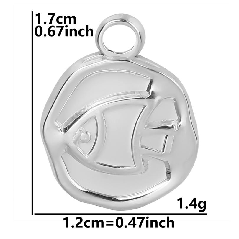 Titanium Steel Charm Silver Color Sea Animal Starfish Tail Sea Wave Shape Stainless Steel Charms For Jewelry Making Bulk Pendant
Titanium Steel Charm Silver Color Sea Animal Starfish Tail Sea Wave Shape Stainless Steel Charms For Jewelry Making Bulk Pendant