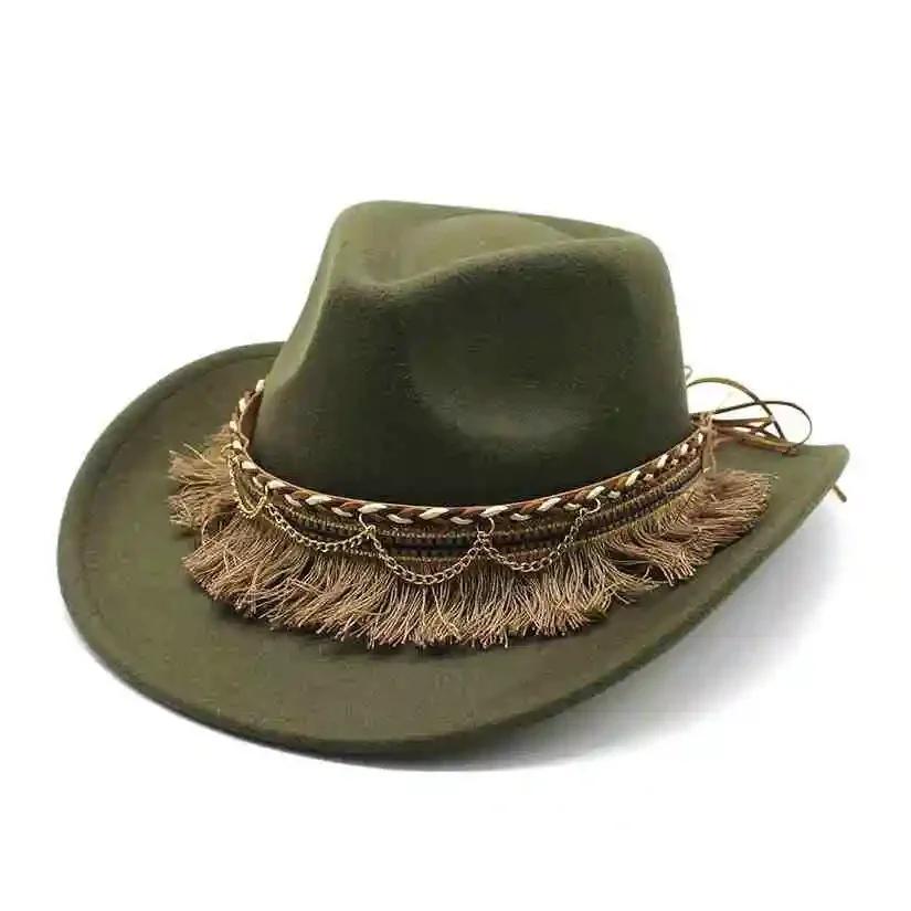 Wide Brim Fedora Hat with Braided Tassel Band - Church Jazz Hat for Outdoor Events, Daily Casual Wear, Photography Accessories 56-58 cm зелений
Wide Brim Fedora Hat with Braided Tassel Band - Church Jazz Hat for Outdoor Events, Daily Casual Wear, Photography Accessories 56-58 cm зелений