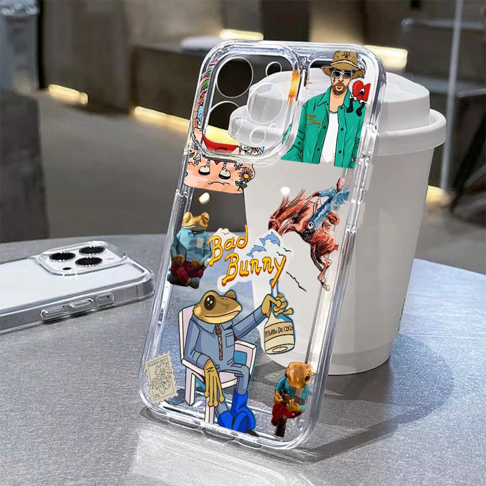 Art Bad Bunny Phone Case For Xiaomi Redmi Note K60 15C 15 14 13 12 12C 11 10 10C 13C 10X A5 K50 Pro Plus Ultra 4G 5G Clear Cover Redmi 12
Art Bad Bunny Phone Case For Xiaomi Redmi Note K60 15C 15 14 13 12 12C 11 10 10C 13C 10X A5 K50 Pro Plus Ultra 4G 5G Clear Cover Redmi 12