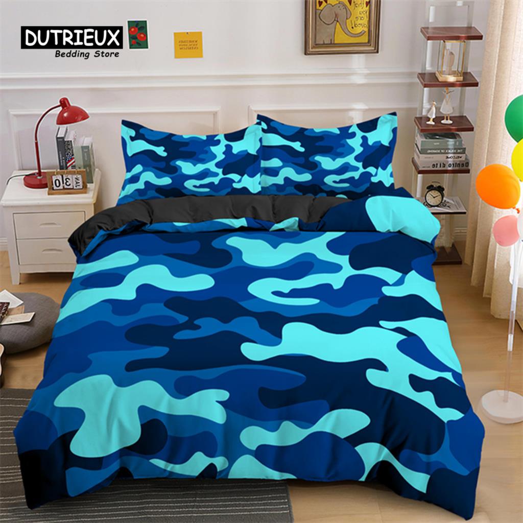 Camouflage Bedding Set Abstract Geometric 3D Duvet Cover With Pillowcase Polyester Fashion Camouflage Quilt Cover Twin King Size AU Double(180x210cm)
Camouflage Bedding Set Abstract Geometric 3D Duvet Cover With Pillowcase Polyester Fashion Camouflage Quilt Cover Twin King Size AU Double(180x210cm)