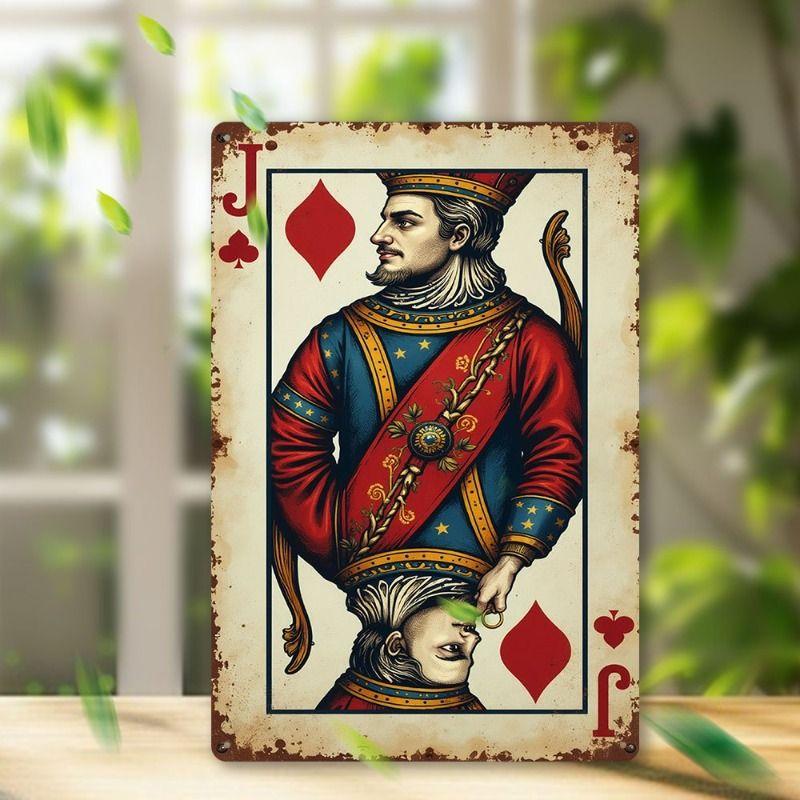 Playing Cards Poster Metal Sign 20x30cm Wall Art
Playing Cards Poster Metal Sign 20x30cm Wall Art