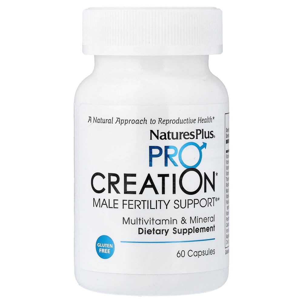 Nature sPlus ProCreation Male Fertility Support Capsules 60 Tablets 60 pcs - 1 ea
Nature sPlus ProCreation Male Fertility Support Capsules 60 Tablets 60 pcs - 1 ea