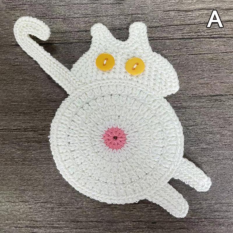 Cat Butt Coaster Tea Coffee Cup Coaster Placemats Durable Heat Resistant Coasters Bowl Pad Table Mat Home Decoration
Cat Butt Coaster Tea Coffee Cup Coaster Placemats Durable Heat Resistant Coasters Bowl Pad Table Mat Home Decoration