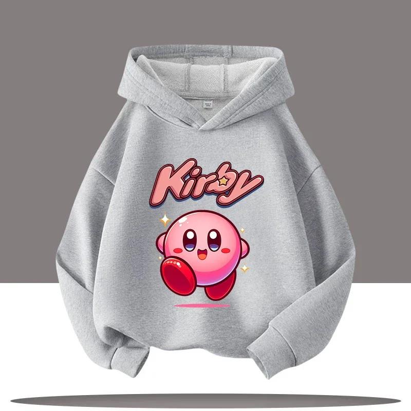 Спортивний світшот з капюшоном для хлопчиків Star Kirby для дівчаток Милий повсякденний топ для дітей Осінньо-зимовий одяг Принт з мультяшної гри 160
Спортивний світшот з капюшоном для хлопчиків Star Kirby для дівчаток Милий повсякденний топ для дітей Осінньо-зимовий одяг Принт з мультяшної гри 160