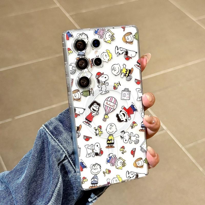 Cute cartoon Snoopy Magsafe Wireless Charge Casefor For Samsung S22 S23 S24 S25 Ultra Plus Note10 Snoopy Charlie Magnetic Stand S23
Cute cartoon Snoopy Magsafe Wireless Charge Casefor For Samsung S22 S23 S24 S25 Ultra Plus Note10 Snoopy Charlie Magnetic Stand S23