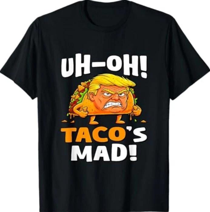 Uh-oh Taco s Mad! - Orange Faced Trump Taco T-Shirt 4XL
Uh-oh Taco s Mad! - Orange Faced Trump Taco T-Shirt 4XL