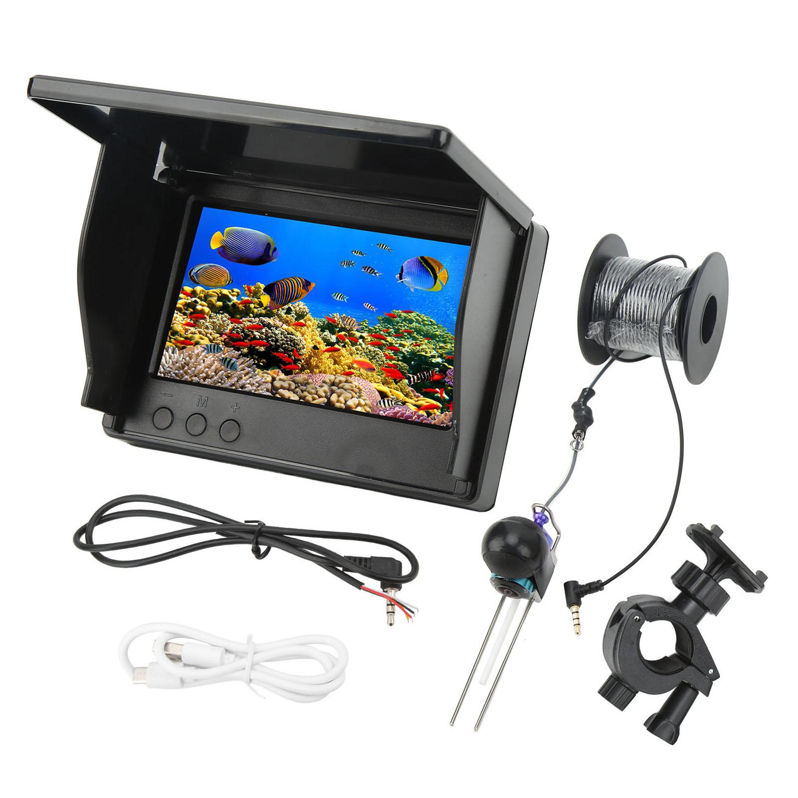 Водонепроникна камера для підводної риболовлі з екраном 4,3 дюйма IPS HD, набір ехолота для риболовлі на відкритому повітрі 12В 30M
Водонепроникна камера для підводної риболовлі з екраном 4,3 дюйма IPS HD, набір ехолота для риболовлі на відкритому повітрі 12В 30M