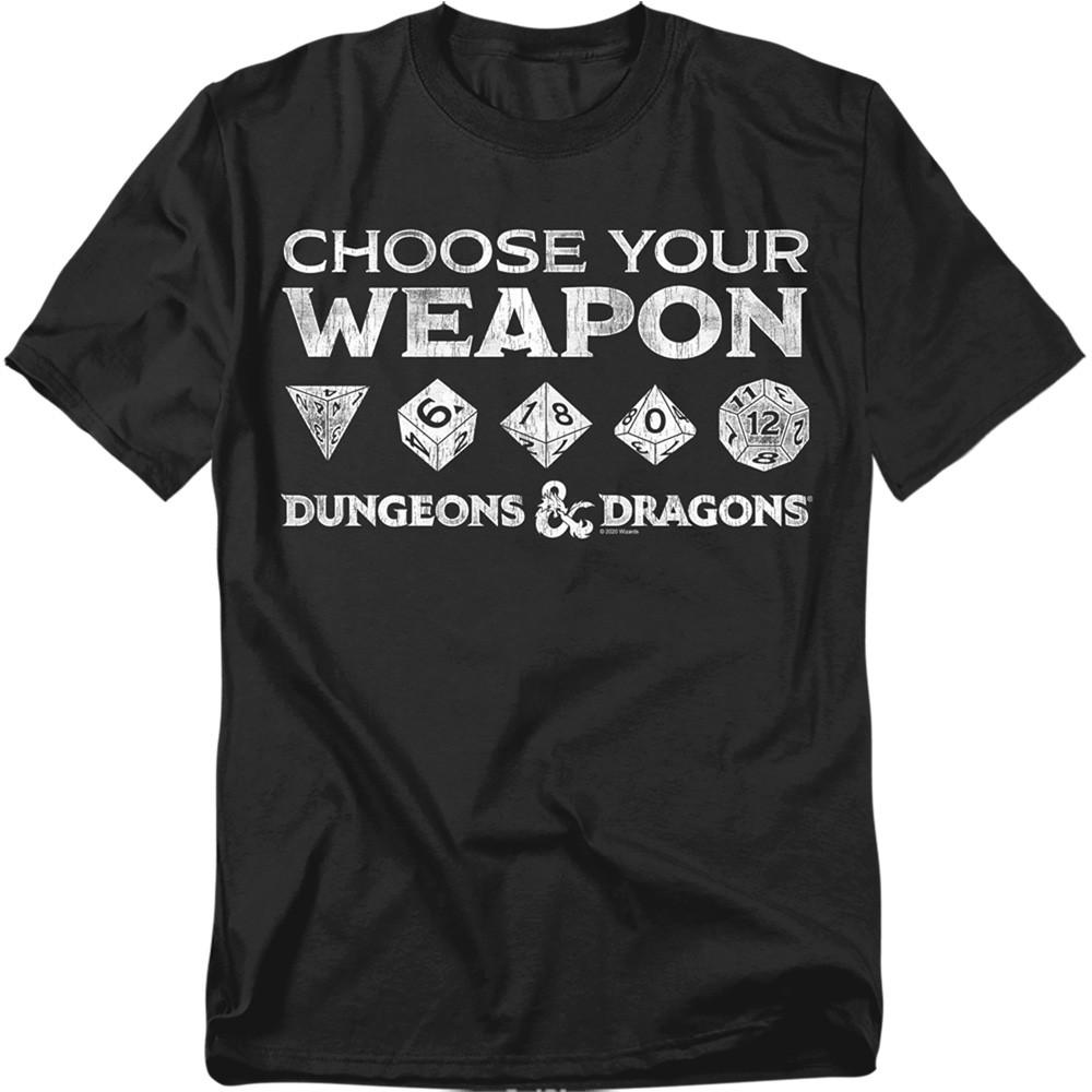 Dungeons And Dragons - Choose Your Weapon - Adult T-Shirt S
Dungeons And Dragons - Choose Your Weapon - Adult T-Shirt S
