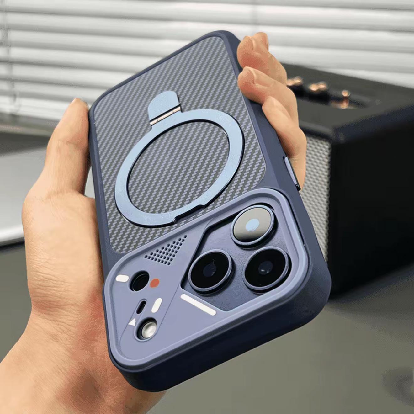 iPhone 17 Carbon Fiber 360° Rotating Stand Case - Matte Skin-Feel Protective Cover for 16 Pro Max iPhone 14 Pro Max синій
iPhone 17 Carbon Fiber 360° Rotating Stand Case - Matte Skin-Feel Protective Cover for 16 Pro Max iPhone 14 Pro Max синій