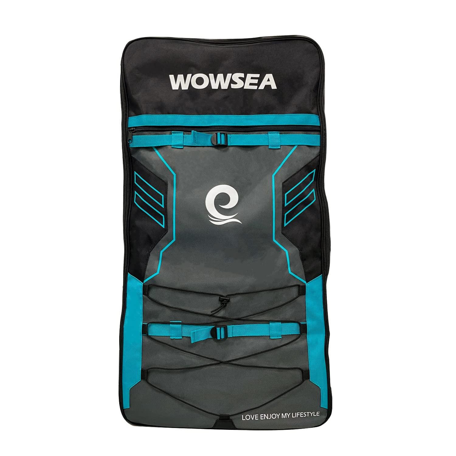 WOWSEA Premium Backpack for Stand-Up Paddleboards, Inflatable Paddleboards, and All iSUP Accessories (Blue)
WOWSEA Premium Backpack for Stand-Up Paddleboards, Inflatable Paddleboards, and All iSUP Accessories (Blue)