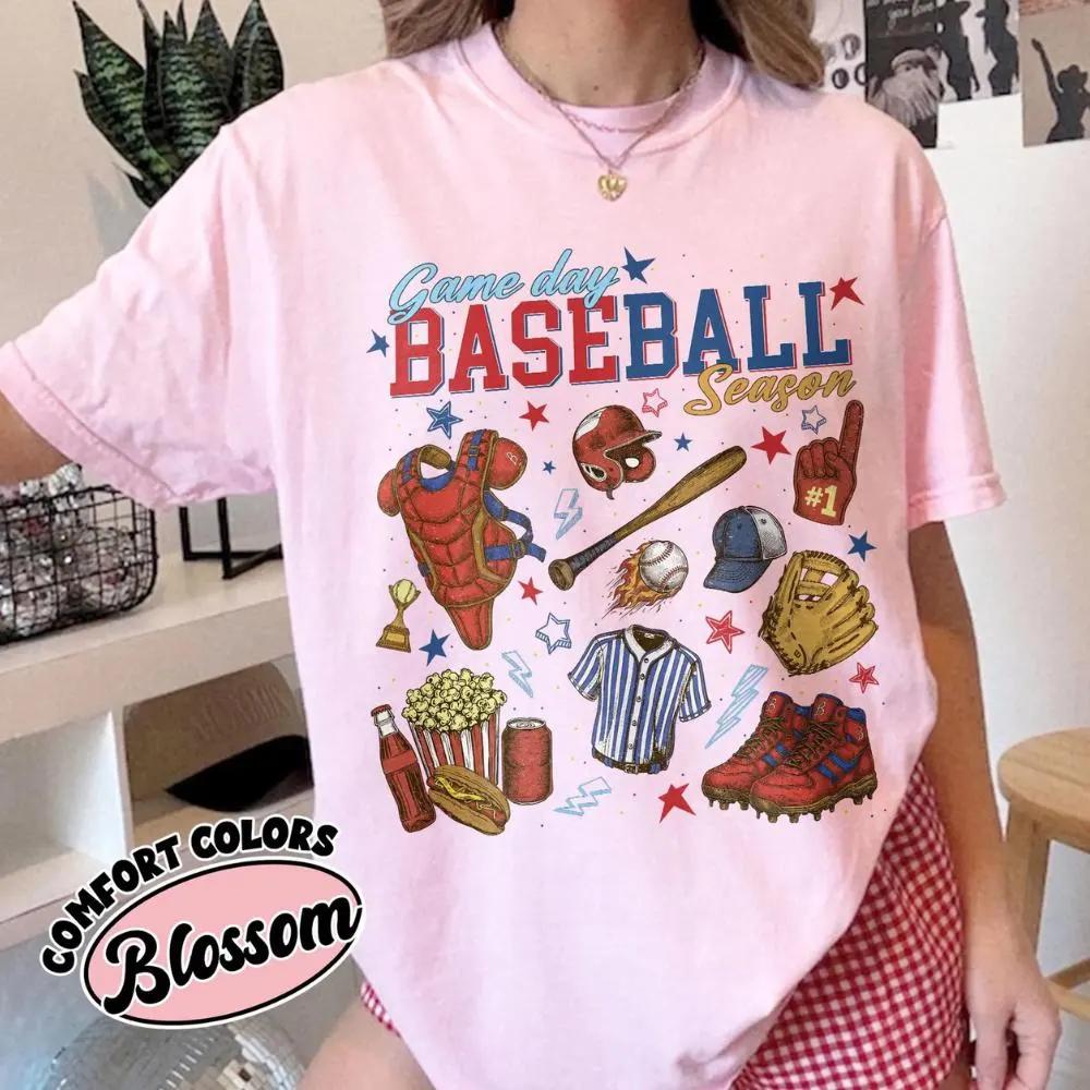 Baseball Game Day Comfort Colors® Shirt Moms Club Tshirt Mama Life Shirts Softball Mom Gift 4XL
Baseball Game Day Comfort Colors® Shirt Moms Club Tshirt Mama Life Shirts Softball Mom Gift 4XL