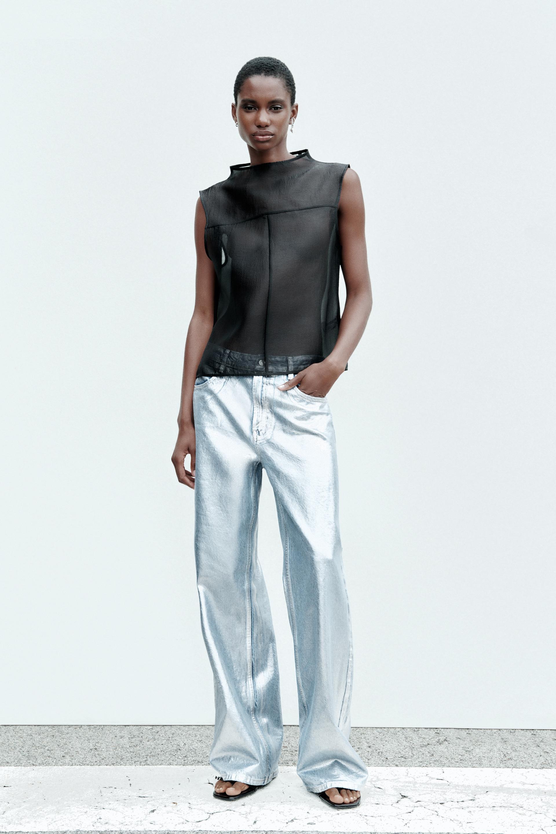 ТОП ИЗ ОРГАНЗЫ С ВЫСОКИМ ВОРОТОМ
ТОП ИЗ ОРГАНЗЫ С ВЫСОКИМ ВОРОТОМ