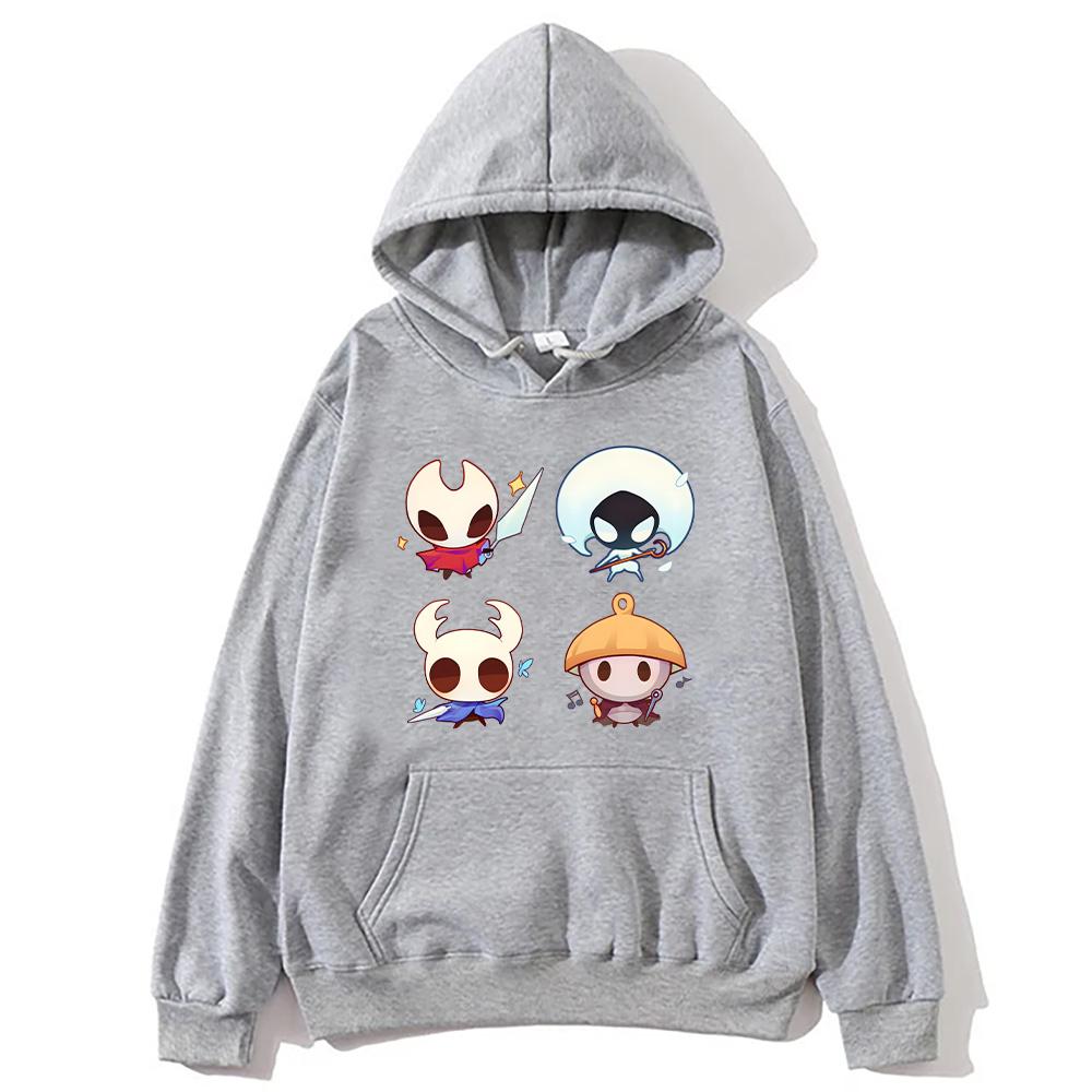 Mini Hollow Knight Silksong Cartoon Print Hoodies Hot Game Game Fan Pullovers Women Men Long Sleeve Autumn Winter Hoody XS сірий колір
Mini Hollow Knight Silksong Cartoon Print Hoodies Hot Game Game Fan Pullovers Women Men Long Sleeve Autumn Winter Hoody XS сірий колір