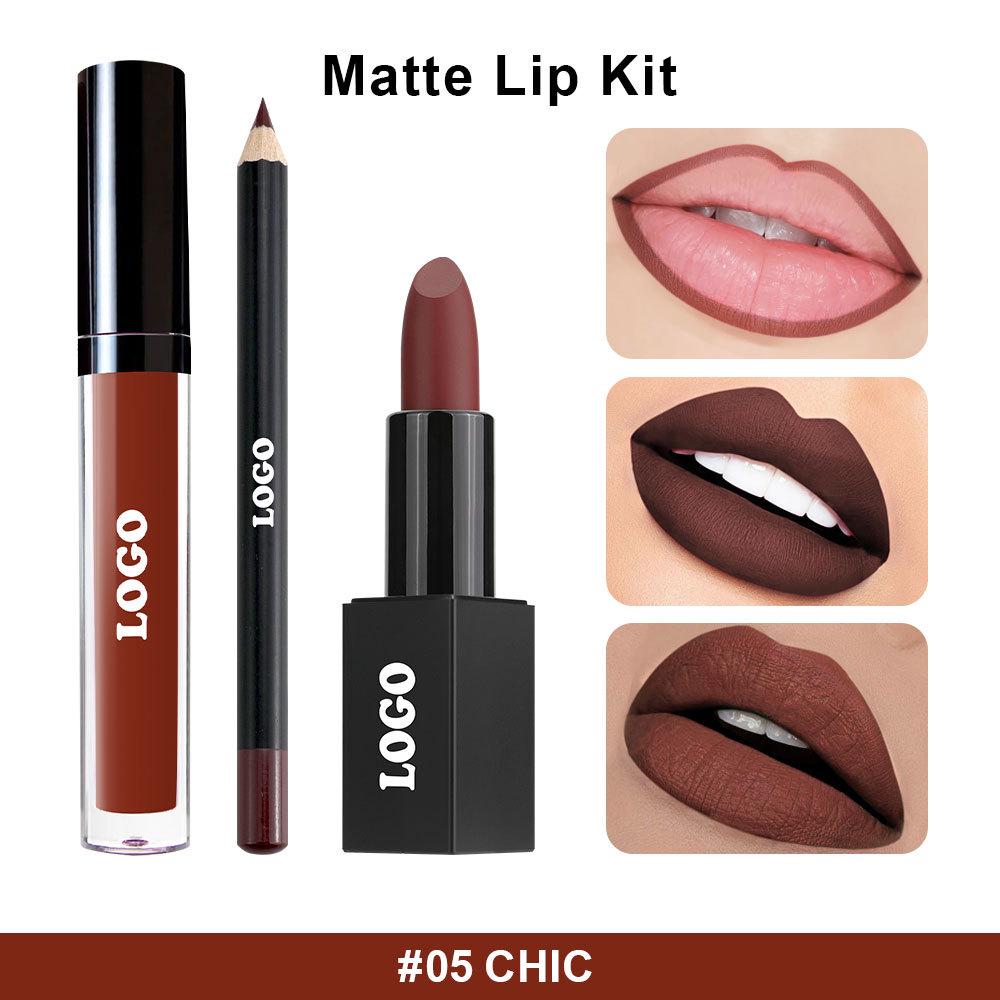 Waterproof Matte Velvet Lip Set: Non-Stick, Non-Fading Lipstick, Liner, and Gloss.
Waterproof Matte Velvet Lip Set: Non-Stick, Non-Fading Lipstick, Liner, and Gloss.