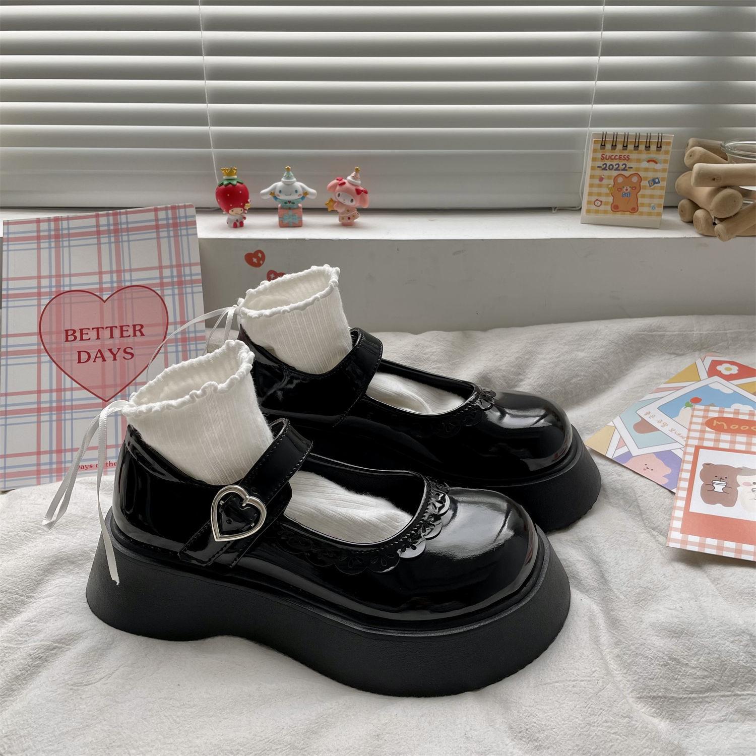 Туфли в стиле Лолиты, туфли на платформе, белые, черные туфли Мэри Джейн, женские кожаные туфли на высоком каблуке JK, обувь для девочек в колледже 40 чёрный
Туфли в стиле Лолиты, туфли на платформе, белые, черные туфли Мэри Джейн, женские кожаные туфли на высоком каблуке JK, обувь для девочек в колледже 40 чёрный