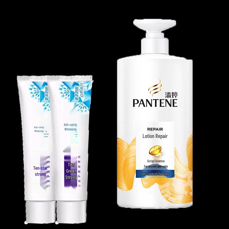 Shuke Anti-Cavity Whitening Toothpaste & Pantene PRO-V Shampoo Bundle
Shuke Anti-Cavity Whitening Toothpaste & Pantene PRO-V Shampoo Bundle