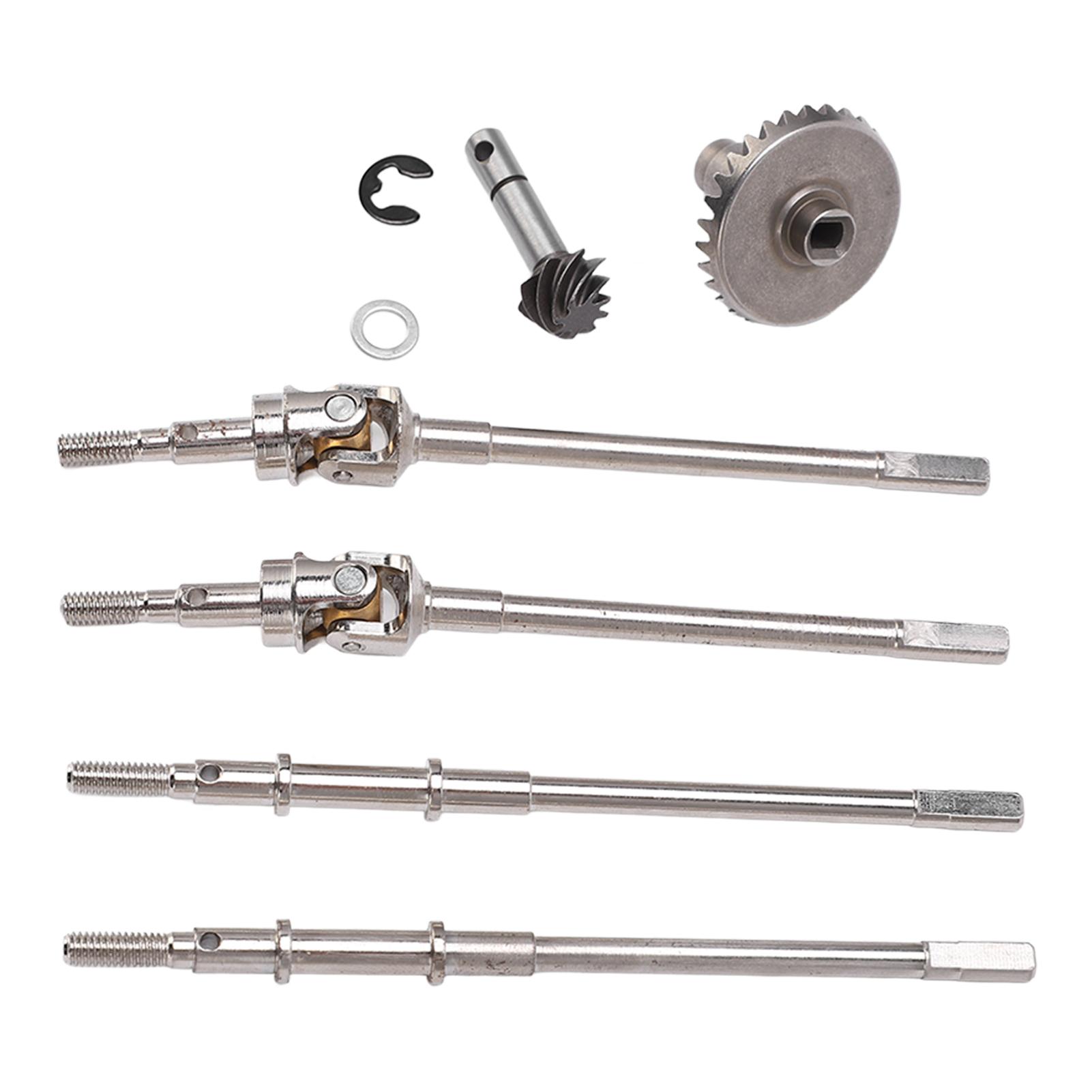 Передній задній привідний вал шестерні комплект для осьового SCX10 II 90046 90047 110 RC автомобіль передній задній привідний міст
Передній задній привідний вал шестерні комплект для осьового SCX10 II 90046 90047 110 RC автомобіль передній задній привідний міст