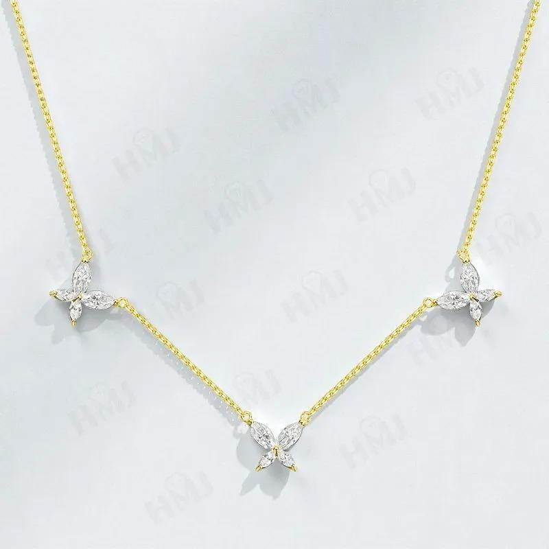 Butterfly Necklace with Color Marquise Cut Moissanite S925 Plated White Yellow Rose Gold Chain Engagement Chrisrmas Daily золотой
Butterfly Necklace with Color Marquise Cut Moissanite S925 Plated White Yellow Rose Gold Chain Engagement Chrisrmas Daily золотой