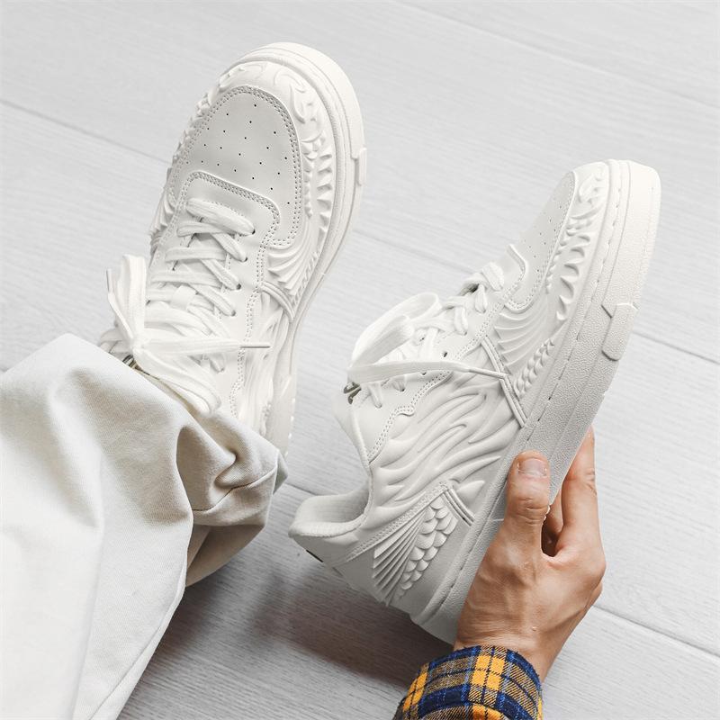 2025 new men s shoes sports little white shoes solid color casual niche carved low-top board shoes men X91 44 чорний
2025 new men s shoes sports little white shoes solid color casual niche carved low-top board shoes men X91 44 чорний
