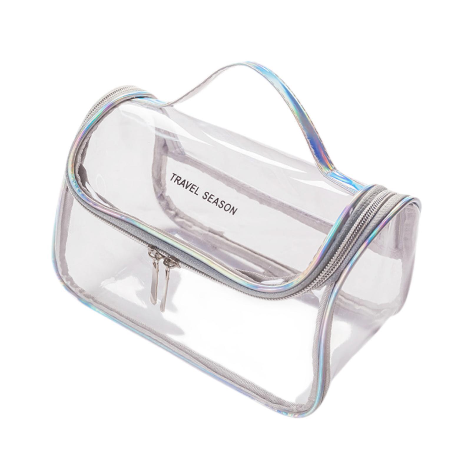 Clear Makeup Bag Pouch Travel Luggage Pouch for Carry on Airplane Travel
Clear Makeup Bag Pouch Travel Luggage Pouch for Carry on Airplane Travel