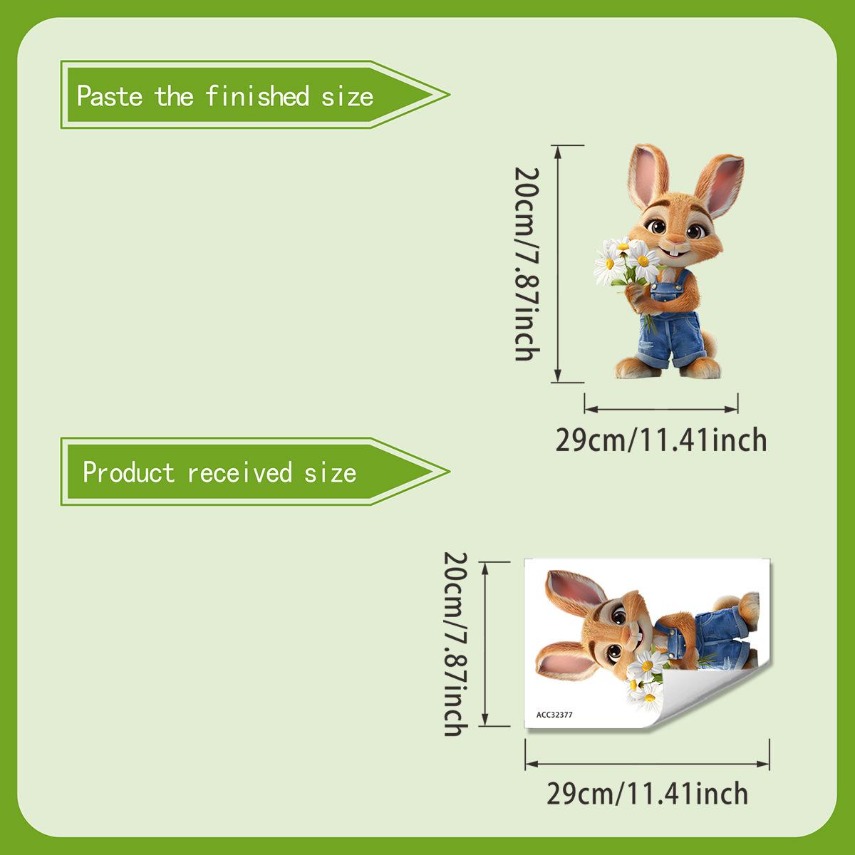 Cartoon Belt Pants - Rabbit, Dandelion, Window - Children s Room, Living Room Decoration - Removable Stickers
Cartoon Belt Pants - Rabbit, Dandelion, Window - Children s Room, Living Room Decoration - Removable Stickers