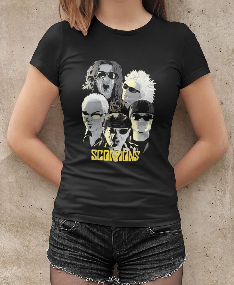 Scorpions Rock band Band Konzert Fan Damen Tailliert Shirt Baumwolle L
Scorpions Rock band Band Konzert Fan Damen Tailliert Shirt Baumwolle L