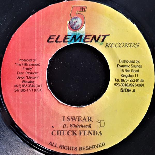 7inch Record CHUCK FENDER I Swear NONE 5th Element Rec 2004 Jamaica Reggae Ska Dub Used
7inch Record CHUCK FENDER I Swear NONE 5th Element Rec 2004 Jamaica Reggae Ska Dub Used
