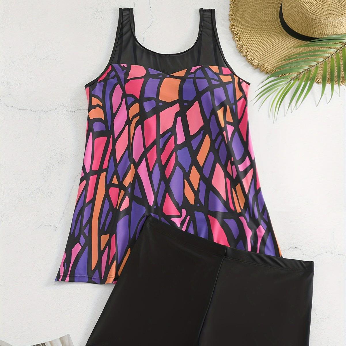 European & American Plus Size Women s Split Bikini Tankini Swimsuit XXXXXL чорний
European & American Plus Size Women s Split Bikini Tankini Swimsuit XXXXXL чорний