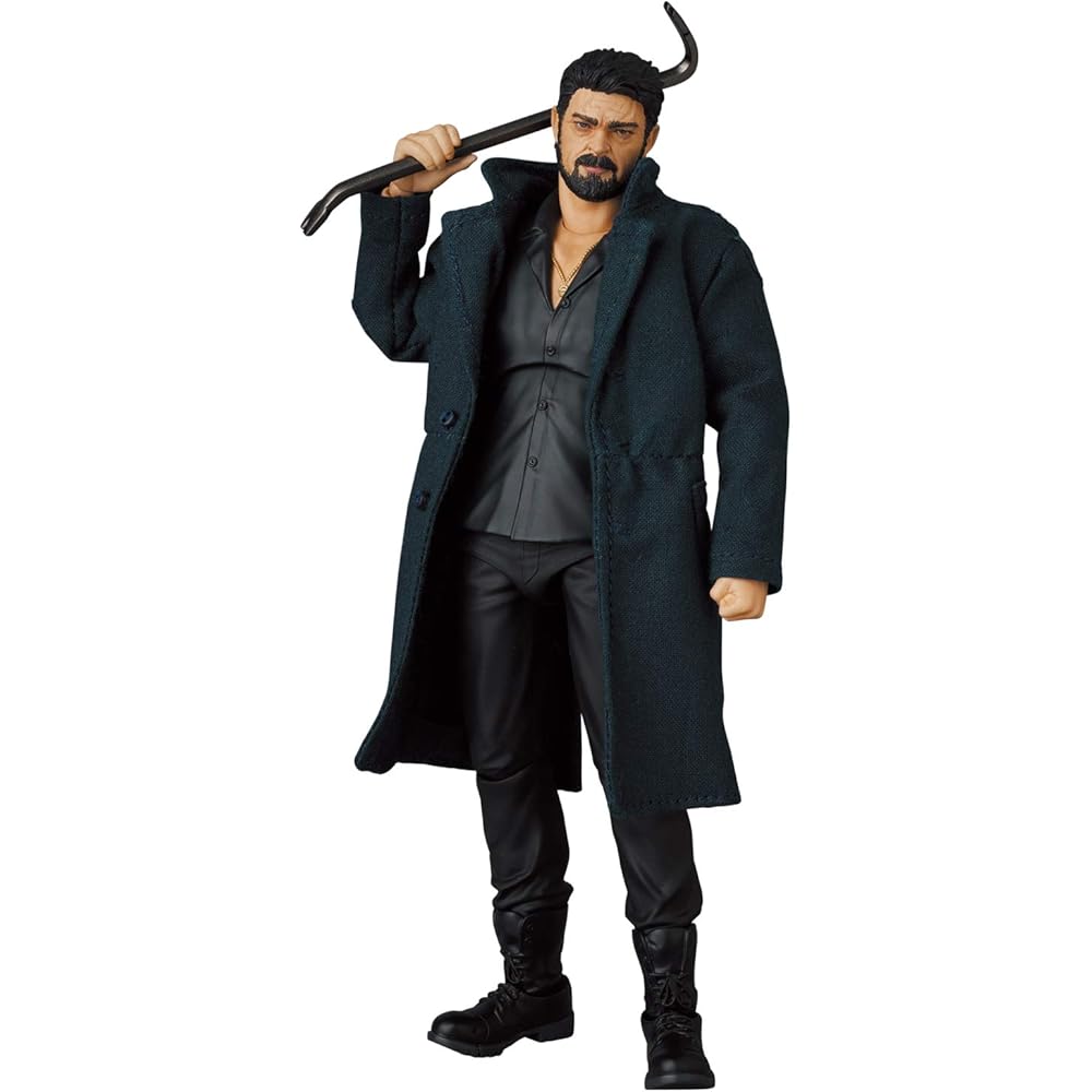 MAFEX No.154 The Boys William Billy Butcher Painted Action Figure Approximately 155mm Tall
MAFEX No.154 The Boys William Billy Butcher Painted Action Figure Approximately 155mm Tall