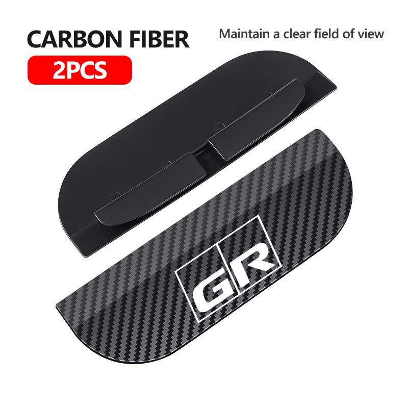 For Toyota Car Rearview Mirror Rain Eyebrow Snap-On Carbon fiber Rain Shield GRsport Hilux Aygo Yaris Corolla Rav4 GR Auris
For Toyota Car Rearview Mirror Rain Eyebrow Snap-On Carbon fiber Rain Shield GRsport Hilux Aygo Yaris Corolla Rav4 GR Auris