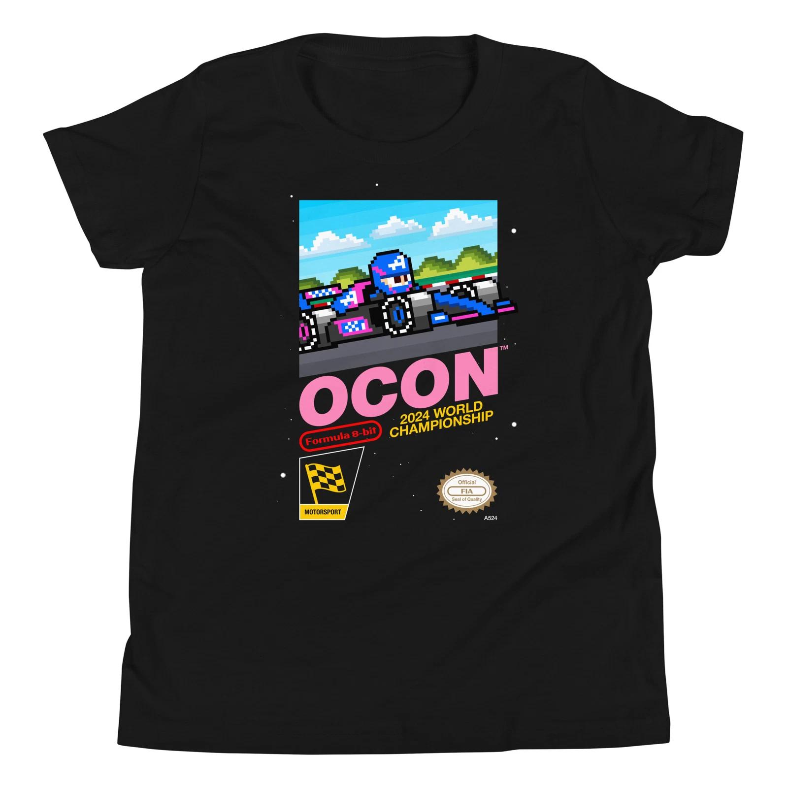 Esteban Ocon Alpine Pierre Gasly 2024 Formula 1 F1 8-bit Youth Kid Child T-Shirt S
Esteban Ocon Alpine Pierre Gasly 2024 Formula 1 F1 8-bit Youth Kid Child T-Shirt S
