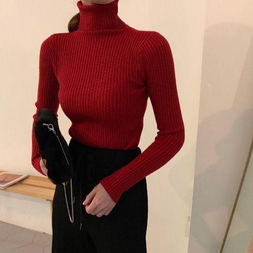 Женская водолазка базовый слой осенне-зимний свитер приталенный вязаный универсальный топ XL бордовый
Женская водолазка базовый слой осенне-зимний свитер приталенный вязаный универсальный топ XL бордовый