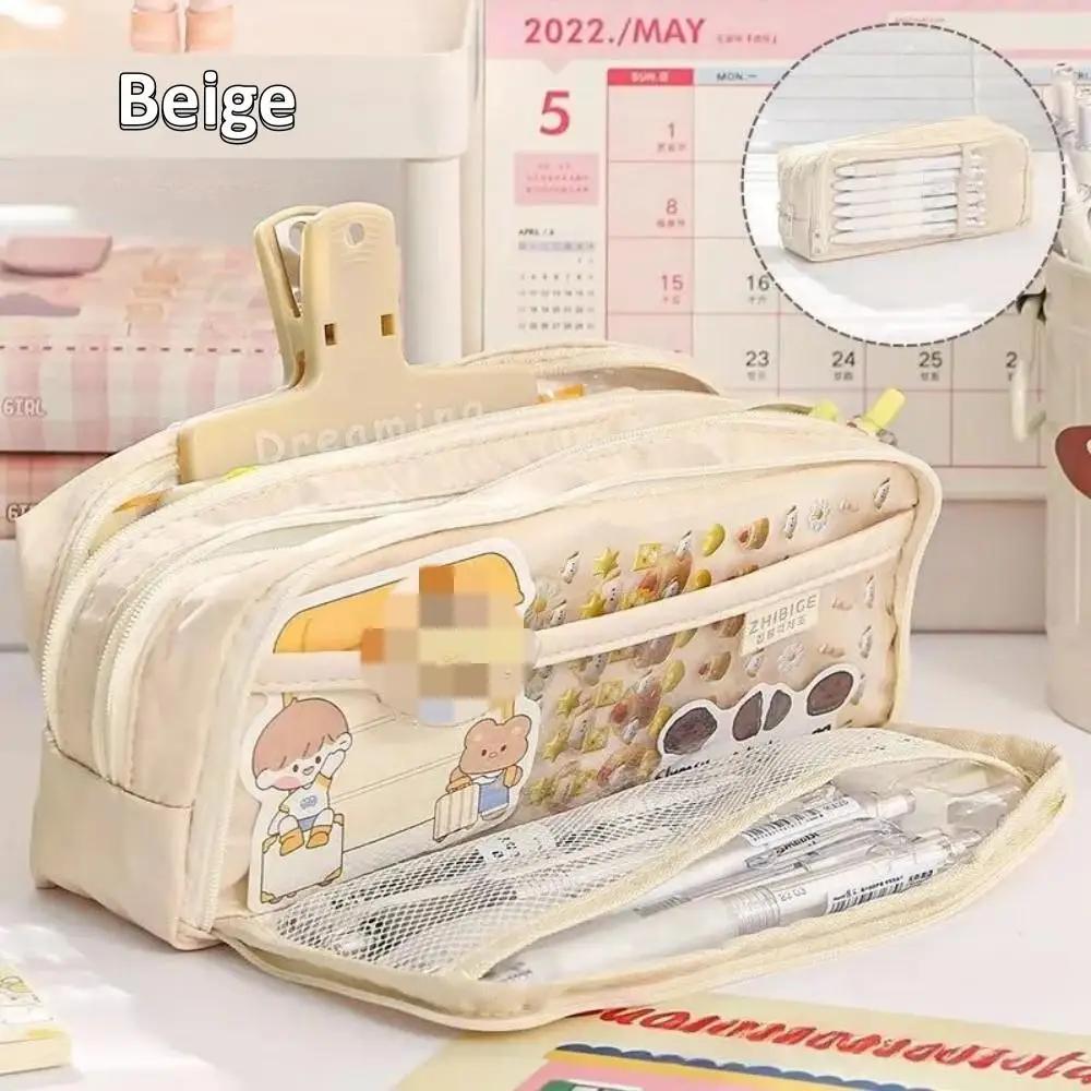 Large Capacity 5 Layers Pencil Cases Kawaii Pencil Pouch Cute Pen Holder Box For Students Back To School Stationery Supplies
Large Capacity 5 Layers Pencil Cases Kawaii Pencil Pouch Cute Pen Holder Box For Students Back To School Stationery Supplies