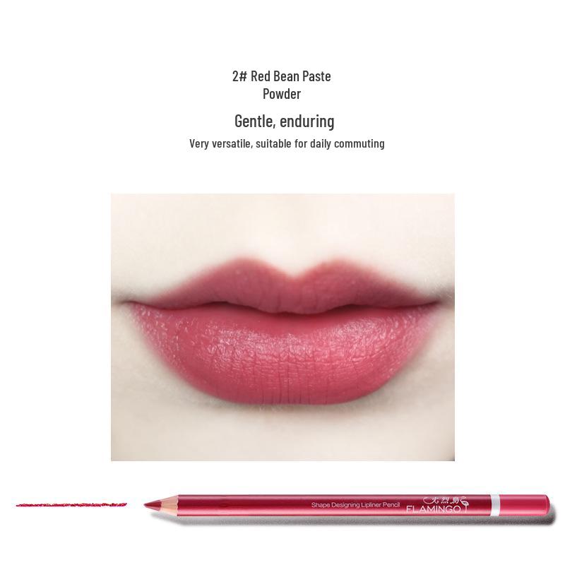 Flamingo Dual-Use Lip Liner & Lipstick Pen with Sharpener - Colorfast & Beginner-Friendly for Perfect Lip Shaping 1.8g
Flamingo Dual-Use Lip Liner & Lipstick Pen with Sharpener - Colorfast & Beginner-Friendly for Perfect Lip Shaping 1.8g