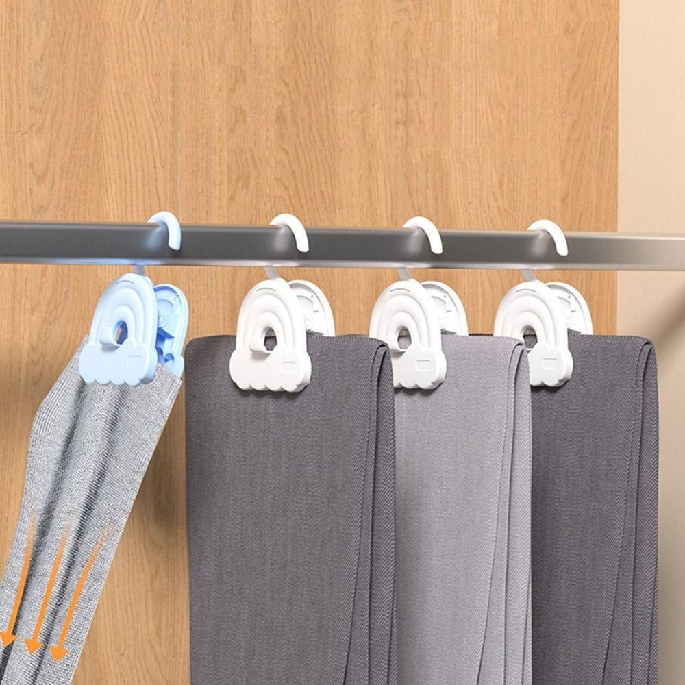 2Pcs Plastic Skirts Hangers Anti-Slip Clothespin Practical Clouds Shape Pants Clips Wardrobe зелений
2Pcs Plastic Skirts Hangers Anti-Slip Clothespin Practical Clouds Shape Pants Clips Wardrobe зелений