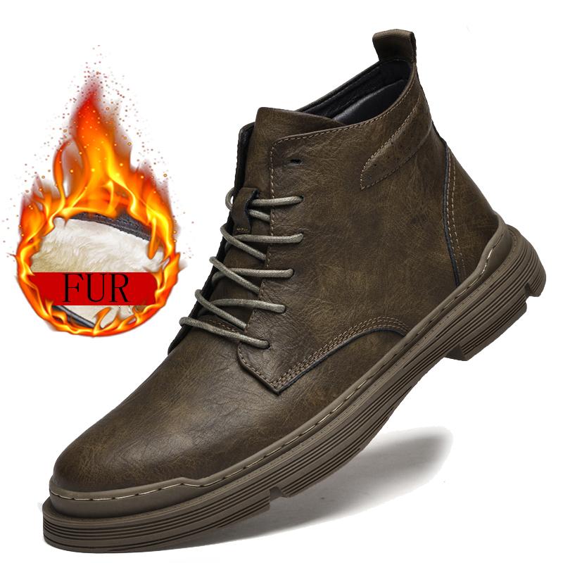 Зимние ботинки Chelsea Men Boots New Fashion Plus Velvet Outdoor Shoes Качественные ботинки из натуральной кожи Ботильоны Business Lace Up Boots 44
Зимние ботинки Chelsea Men Boots New Fashion Plus Velvet Outdoor Shoes Качественные ботинки из натуральной кожи Ботильоны Business Lace Up Boots 44