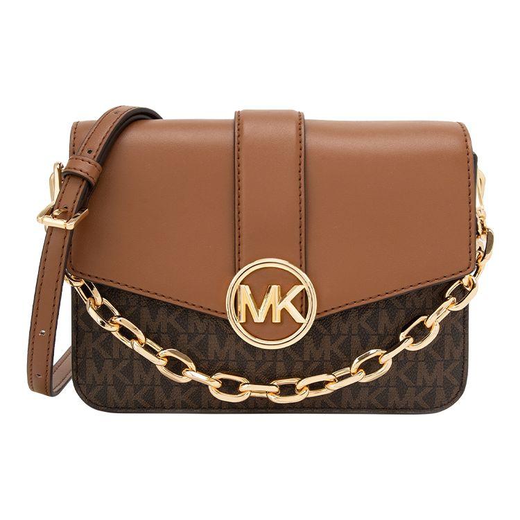 Michael Kors Carmen Classic Monogram Color Block Commuter Fashion Design Chain Shoulder Bag Women Handbags Dark-Brown Acorn-Brown 35S2GNMC0B-200 Basic Set (Bag+Dust Bag)
Michael Kors Carmen Classic Monogram Color Block Commuter Fashion Design Chain Shoulder Bag Women Handbags Dark-Brown Acorn-Brown 35S2GNMC0B-200 Basic Set (Bag+Dust Bag)